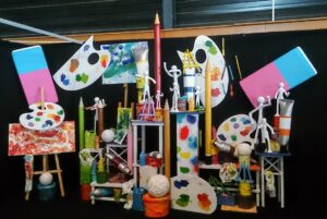 Stand de foire theme les enfants et lArt scaled