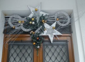 NOEL haut de porte dentree